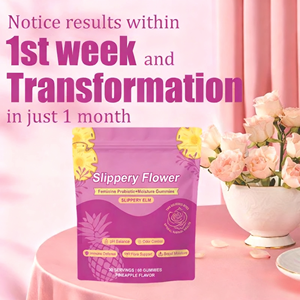 Gummies Probiotiques Véganes pour Femmes : Favorisent l'Équilibre du pH, la Santé Intestinale et le Système Immunitaire, avec Orme Rouge - Product Image 3