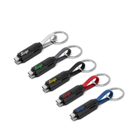 2024 nouveau Design cadeaux d'affaires 3 en 1 magnétique Usb Type C porte-clés câble de charge pour ordinateur pour téléphones mobiles
