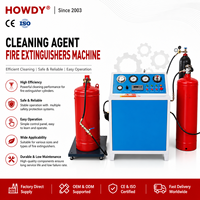 Mesin Pengisian Alat Pemadam Kebakaran HOWDY Auto Cleaning Agent yang Andal, Mesin Pengisian FM200, Mesin Pengisian Agen Pembersih untuk Sistem Pemadam Kebakaran