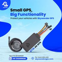 Dispositif de suivi GPS GLONASS tout-en-un étanche H10 avec module SOS et microphone précis pour voitures, camions, motos, montage sur tableau de bord