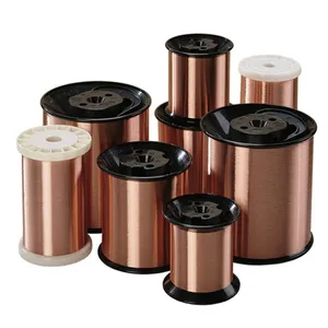 Wholesale Insulated Copper Coated Aluminum Wire Coil ECCA Enameled Wire for motor ECCA