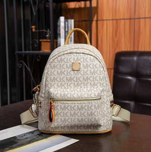 Nuovo Zaino a Tracolla Trendy 2026 <span class=keywords><strong>per</strong></span> Donne, Stile Vintage Europeo, Impermeabile con Chiusura a Cerniera, Borsa da Viaggio e Scuola con Stampa Lettering - Product Image 2