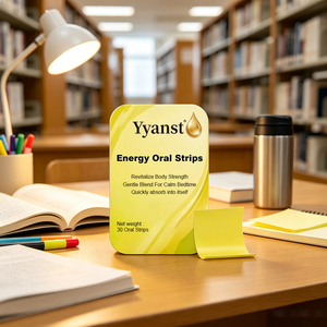OEM Films Énergétiques Oraux Ultra-Fins à Absorption Rapide, Doux pour la Nuit, Vitalité Diurne et Bien-être, 30 Sachets Dissolvables Jaunes - Product Image 2