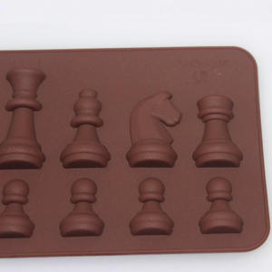 थोक आकार कस्टम सिलिकॉन चॉकलेट मोल्ड मोमबत्ती मोल्ड बेकिंग के लिए पर्यावरण अनुकूल बिस्कुट मोल्ड - Product Image 2