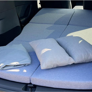 Travel Sleeping Mattress Non Inflatable Foldable Car Bed Breathable Camping Mattress For Tesla Model Y