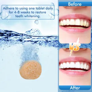 Comprimés bio pour soins bucco-dentaires rafraîchissants pour la maison et les soins personnels des dents Comprimés pour dents fraîches
