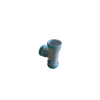 Raccord en T égal en PEHD pour conduite d'air frais, diamètre 200x200x200, connecteur 3 voies pour système de ventilation
