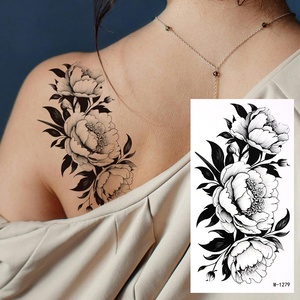 <span class=keywords><strong>Tatuaggio</strong></span> personalizzato del fumetto adesivo alla moda monouso impermeabile temporaneo in carta fiore all'ingrosso <span class=keywords><strong>tatuaggio</strong></span> usa e getta - Product Image 2