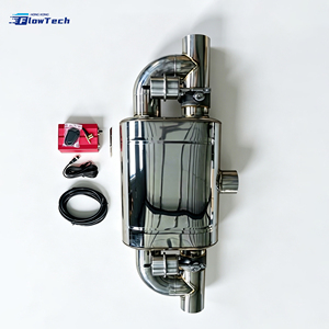 ท่อไอเสียสแตนเลสสตีลอเนกประสงค์แบบสุญญากาศ T-Muffler ขนาด 2.5 นิ้ว 3 นิ้ว สำหรับรถยนต์ รถบรรทุก เพิ่มประสิทธิภาพการขับขี่ - Product Image 1