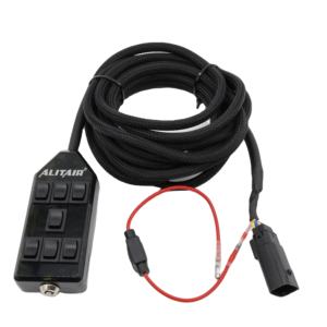 Controlador de Suspensión Neumática ALITAIR 9, Caja de Interruptores, Sistema de Suspensión Neumática, Válvula de <span class=keywords><strong>Bolsa</strong></span>, Control Manual, Negro/Rojo, AVS - Product Image 6