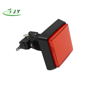 Bouton poussoir LED carré lumineux 51x51mm JY à prix de gros pour machine de jeu, distributeur automatique et jeu de combat - Product Image 4