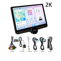 Autoradio Android 32 Go 9/10 pouces, écran tactile IPS, lecteur DVD 2,5D, navigation GPS, Wifi, multimédia, stéréo, audio, usine