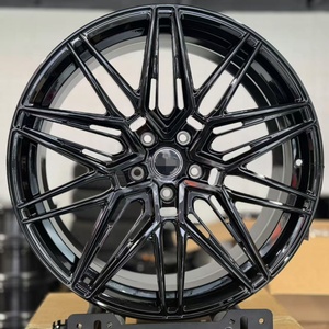 High Quality 18-22 Inch for Multi <b>Spoke</b> Forged Car <b>Wheels</b> 100mm PCD New Black - Product Image 1