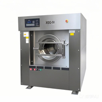 Heavy Duty Industrial Laundry Washing Machine 30KG 50KG 100KG Stainless Steel Housing for Hotels and Hospitals