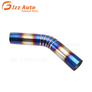 Tuyau d'<span class=keywords><strong>échappement</strong></span> à <span class=keywords><strong>45</strong></span> degrés Coude coudé en acier inoxydable 2.5 pouces DIY <span class=keywords><strong>Tube</strong></span> de tuyau d'<span class=keywords><strong>échappement</strong></span> coudé personnalisé - Product Image 5