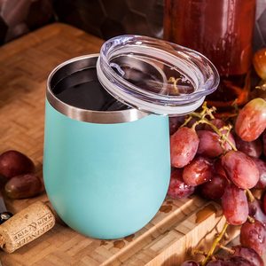 Gobelet de <span class=keywords><strong>vin</strong></span> Double <span class=keywords><strong>en</strong></span> <span class=keywords><strong>verre</strong></span> isolé, de qualité alimentaire, personnalisé pour l'extérieur, métal rose léger <span class=keywords><strong>en</strong></span> <span class=keywords><strong>acier</strong></span> <span class=keywords><strong>inoxydable</strong></span>, avec couvercle <span class=keywords><strong>en</strong></span> paille, unités - Product Image 5