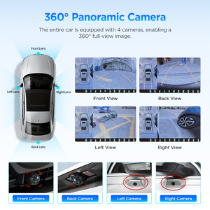 Junsun Qualcomm Chip Android Radio de coche para Renault Clio <span class=keywords><strong>4</strong></span> 2016-2019 8-Core 5G/4G Apple CarPlay estéreo 360 Cámara 1,8 Ghz RDS DSP - Product Image 5