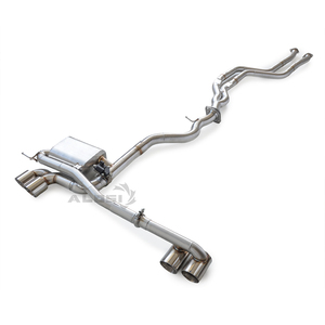 Alosi Factory - Sistema de Escape Catback para <span class=keywords><strong>BMW</strong></span> 135 E82 <span class=keywords><strong>E87</strong></span> E88 3.0T <span class=keywords><strong>N54</strong></span> 2007-2010, Sistema de Escape de Carreras de Alto Rendimiento - Product Image 6