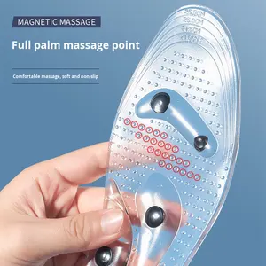 Uzun ömürlü <span class=keywords><strong>masaj</strong></span> tabanlık akupunktur noktası tabanlık erkekler kadınlar için jel manyetik ayak koruma için daha iyi konfor ayakkabı ekler - Product Image 4