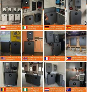 Batería de Litio Híbrida de 51.2V 50kW para Montaje en Pared, 200Ah 300Ah, RS485/WiFi CAN, Almacenamiento Solar Doméstico HP1500K 15kWh, 10 Años de Garantía - Product Image 2
