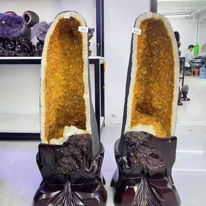 แร่ควอตซ์แร่แร่ควอตซ์ธรรมชาติบำบัดหยาบแบบบราซิลสำหรับตกแต่งบ้าน - Product Image 4