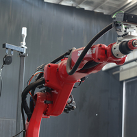 Estación de Soldadura Robótica Rotativa para Vigas de Acero Estructural en Forma de H de ZMDE Manufacturing, Robot de Soldadura para Vigas de Acero