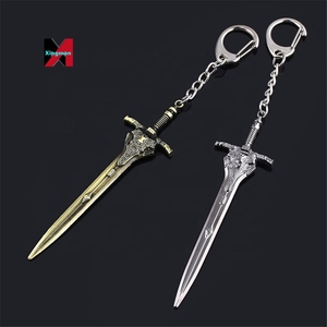Trò chơi đồ trang sức Keychain artorias vũ khí Keyring accessori-ses Linh Hồn đen tối 3 mini người hâm mộ thanh kiếm lưu niệm móc chìa khóa kim loại keyrings - Product Image 3