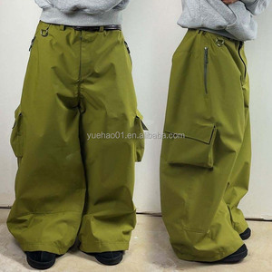 <span class=keywords><strong>Pantaloni</strong></span> Cargo da Uomo Personalizzati con 6 Tasche, Gamba Larga, Impermeabili, in Nylon, Stile Streetwear, da Lavoro - Product Image 1