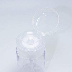 Bouteilles cosmétiques personnalisées en plastique à épaule plate de 60, 100, 150, 200 ml (2 oz, 5 oz) avec bouchon pour nettoyant - Product Image 4