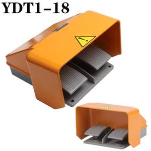 Interruptor <span class=keywords><strong>de</strong></span> pie/15 16 doble pedal <span class=keywords><strong>de</strong></span> pie doble carcasa <span class=keywords><strong>de</strong></span> aluminio dobladora <span class=keywords><strong>de</strong></span> punto plateado máquina <span class=keywords><strong>de</strong></span> corte punzonado <span class=keywords><strong>mach</strong></span> - Product Image 2