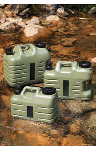 Réservoir d'eau de camping avec robinet, grands conteneurs de stockage d'eau, réservoir d'eau vert, réservoir d'eau sans BPA pour le camping - Product Image 4
