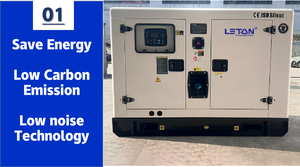 Leton điện 20kva 30kVA 40kva 50kva 60kva 80kva 100kva 150kva im lặng 30Kw Máy phát điện diesel giá Cummins ISUZU Máy phát điện diesel - Product Image 5