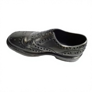 <b>Decorative</b> Antique Shoe Sculpture for Office Tabletop Display Solid Aluminum Shoe Ashtray for Collectable Desktop Use Best Price - Product Image 1