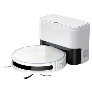 QS-5D Automatic Robot Vacuum and <b>Mop</b> Combo 120-150Mins Runtime 3.5L Large Dust Base Self Charging Smart Home <b>Floor</b> Sweeper - Product Image 1