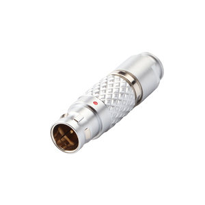 Fiche circulaire isolée en PVC pour applications électroniques Connecteur d'aviation industrielle série <span class=keywords><strong>LEB</strong></span> FGG.1B - Product Image 1