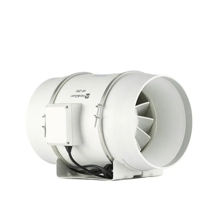 High air pressure 250mm engine definition duct circulation fan