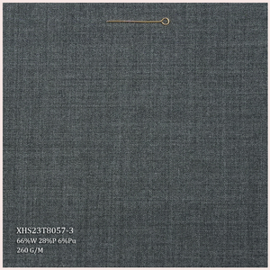 Ustaca stok takım yün kamgarn merinos yünü Polyester kumaş lüks İtalyan takım elbise kumaşı erkekler <span class=keywords><strong>Suits</strong></span> - Product Image 4