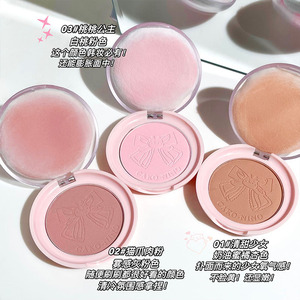 Poudre de fard à joues de maquillage d'arc de CAKO-NINO de marque privée avec la <span class=keywords><strong>palette</strong></span> simple mate de fard à joues de <span class=keywords><strong>coussin</strong></span> - Product Image 5