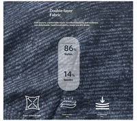 Soutien-gorge de sport léger style denim, anti-choc, avec armatures, contrôle latéral, anti-affaissement, logo avant, camisole de fitness