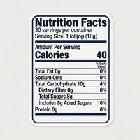 Sucettes Minceur OEM/ODM en Gros – Complément Alimentaire pour la Gestion du Poids, Saveur Fruitée, Faible en Calories, Bonbons Coupe-Faim – 30 Unités