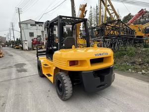 Montacargas Diésel Komatsu Usado Original de Japón de 2.5/3/5/7 Toneladas FD70 en Buen Estado, Montacargas Komatsu de Tres Mástiles con Desplazador Lateral - Product Image 4