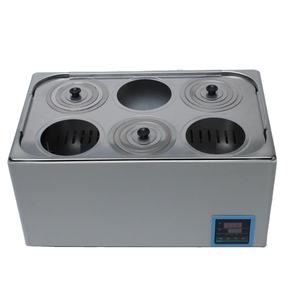 Chauffe-eau thermostatique électrique numérique à température constante de laboratoire, <span class=keywords><strong>huile</strong></span>, double usage, 6 trous, <span class=keywords><strong>bain</strong></span>-marie à 200 degrés - Product Image 1