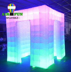 خيمة ليد دي جي قابلة للنفخ مصور مطاطي استوديو فوتوبوث كيفية تزيين ديكور حدث حفلة المسرح - Product Image 3