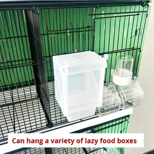 Nouvelle <span class=keywords><strong>cage</strong></span> d'élevage en métal de Pengcheng pour oiseaux de jade pinsons gris pinsons dorés bouton solide spécialement conçu pour les animaux de compagnie - Product Image 4