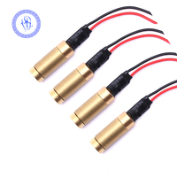 Module de diode laser verte à focalisation ponctuelle 532nm 50mW 3-5VDC avec pilote