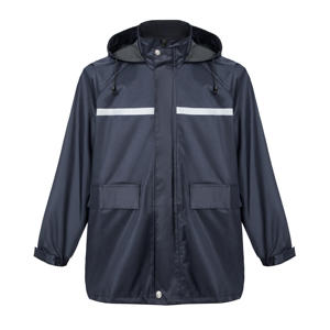 Set Anti pioggia statica con strisce riflettenti per la stazione di servizio e il giacimento di petrolio lavoratori impermeabili e antivento - Product Image 4