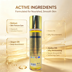 Retinol + Vitamine E Lichaams olie 200ML 4-in-1 Dubbele Verzorging Hydraterende Gladmakende Stralende Huidverzorgingsolie voor Gezicht & Lichaam SPF45 - Product Image 6