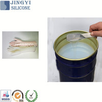 Nuevo estilo de silicona líquida Platinum para moldeo, silicona RTV de grado alimenticio, caucho de silicona de curado por adición, silicona de tipo adicional para hacer dildos