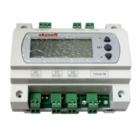 Termostato Inteligente para Ventiloconvector de Aire Acondicionado KEC624, Controlador DDC RS485 Modbus 24vAC