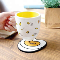 Sous-verre personnalisé tapis en caoutchouc bon marché en silicone sous-verres en liège avec logo tapis de tasse en feutre personnalisé